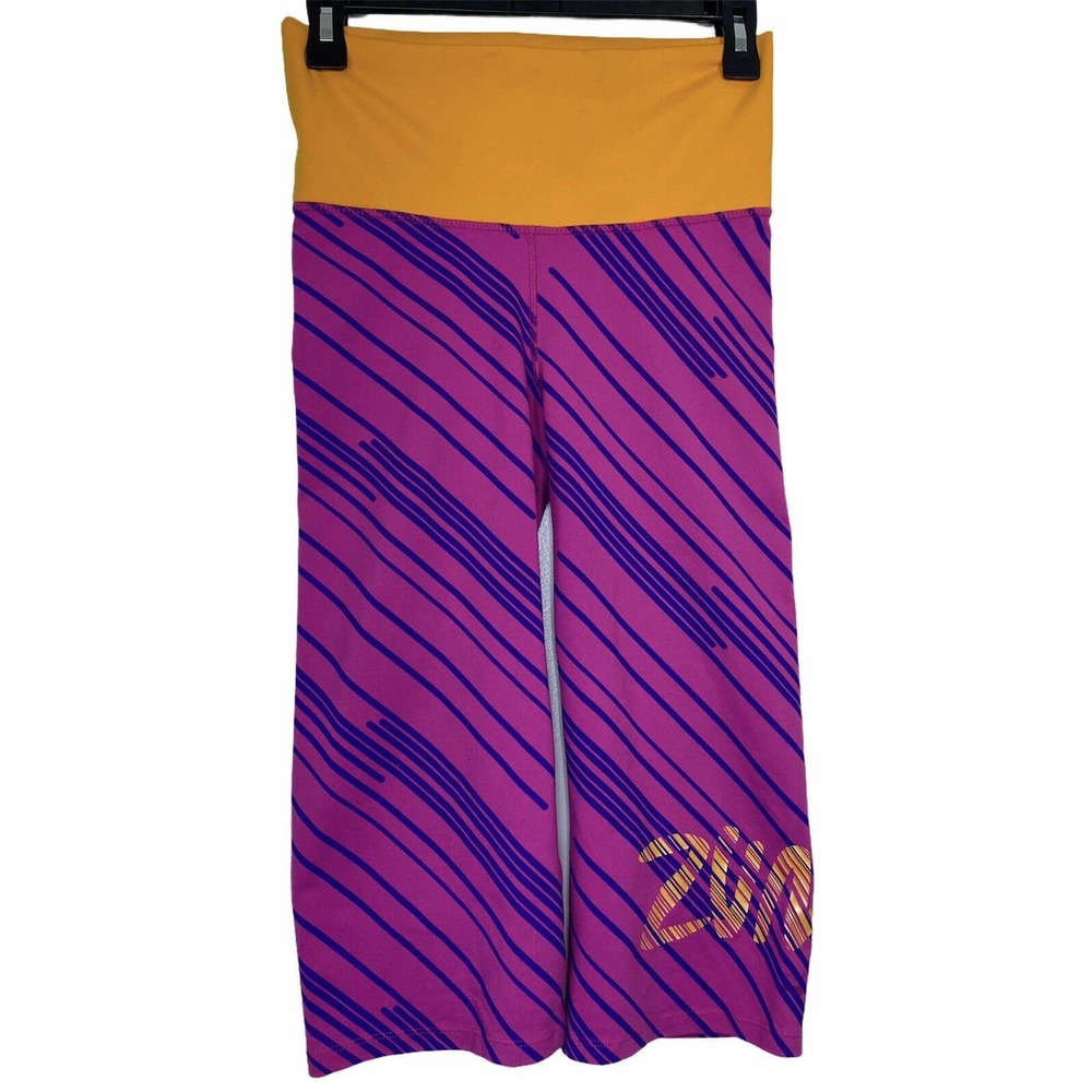 ZUMBA "FEEL THE THRILL" Capris Gym Pants XS